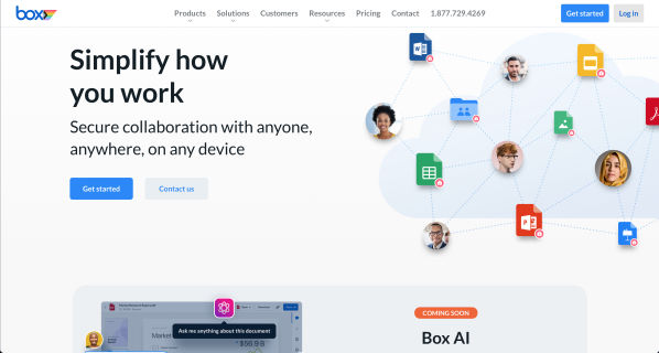 CustomLife.net Best cloud storage www.box.com