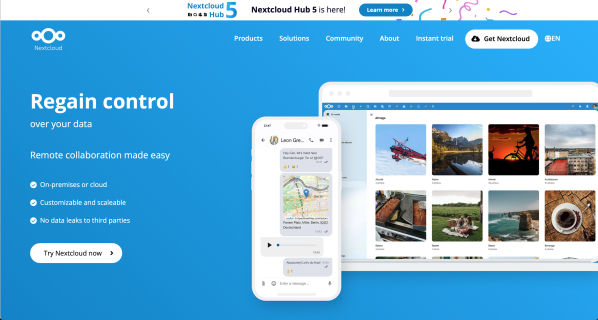 CustomLife.net Best cloud storage www.nextcloud.com