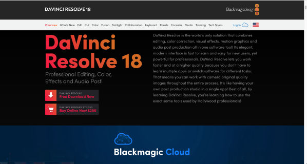 CustomLife.net best software video editing and animation effects Davinci Resolve