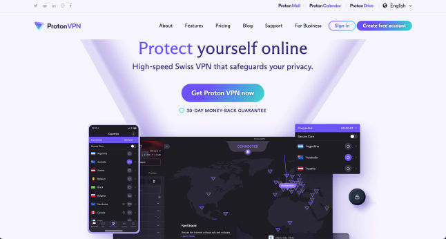 CustomLife.net VPN services ProtonVPN