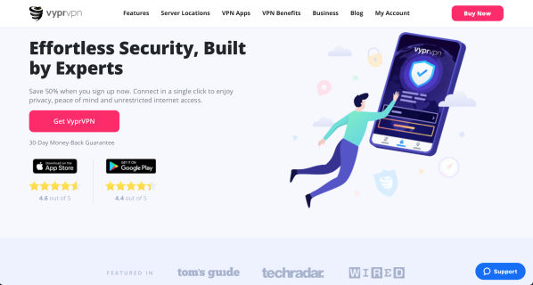 CustomLife.net VPN services VyprVPN