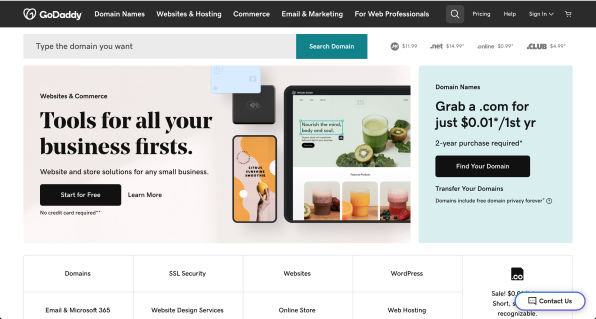 CustomLife.net best web hosting GoDaddy