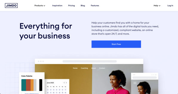 CustomLife.net website builder JIMDO