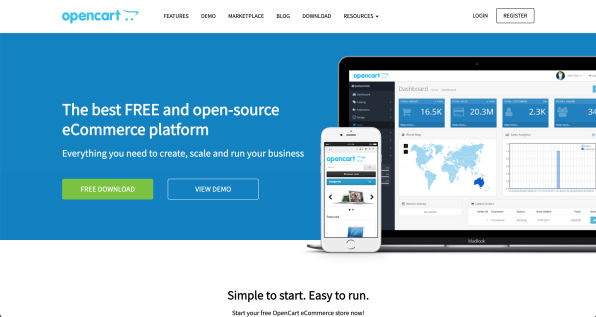 CustomLife.net website builder OPENCART